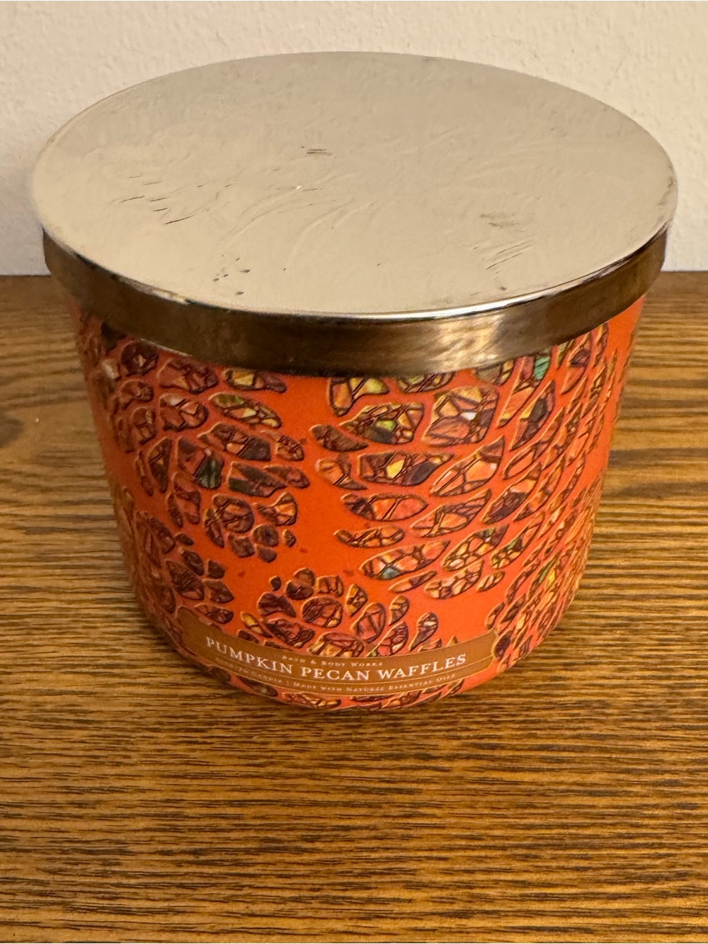 Bath & Body Works Pumpkin Pecan Waffles 3-Wick Candle 14.5 oz - 2023 Fall Mosaic
